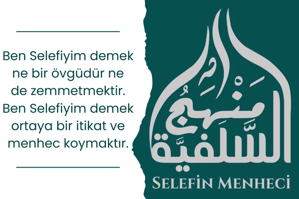 Ben Selefiyim Demenin Yeri