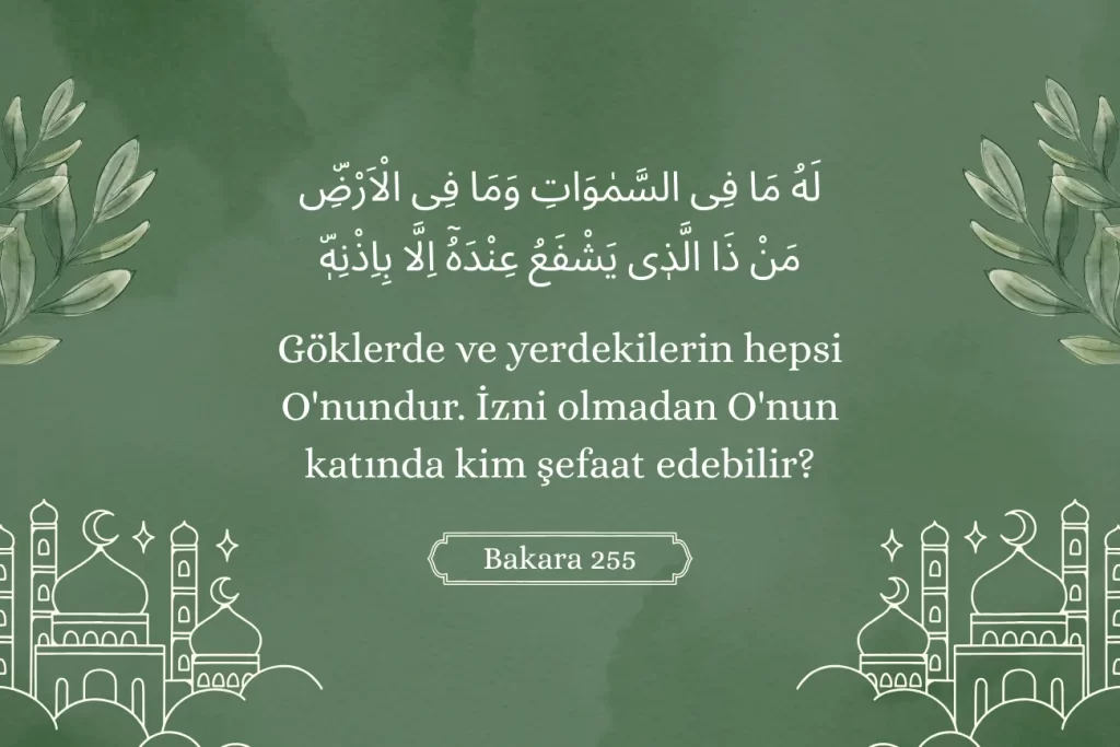 Selefiler Şefaati İnkar mı Ediyor. Bakara 255. Ayet