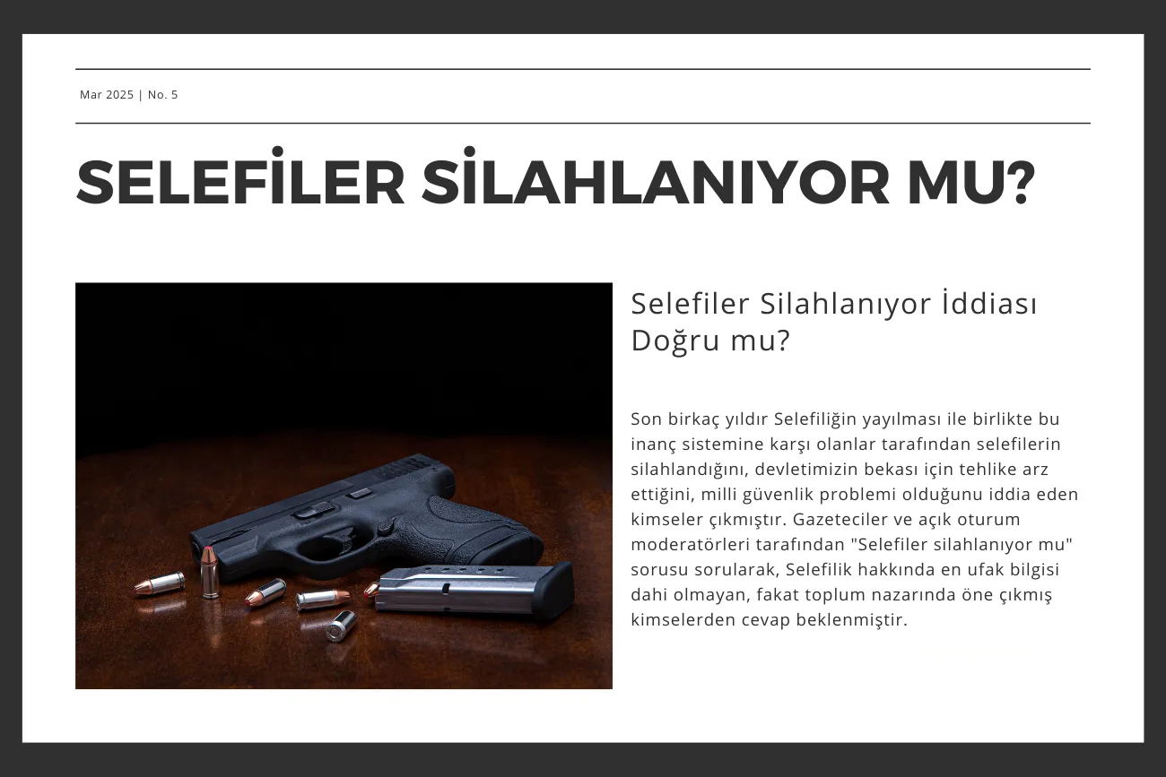 Selefiler Silahlanıyor Mu?