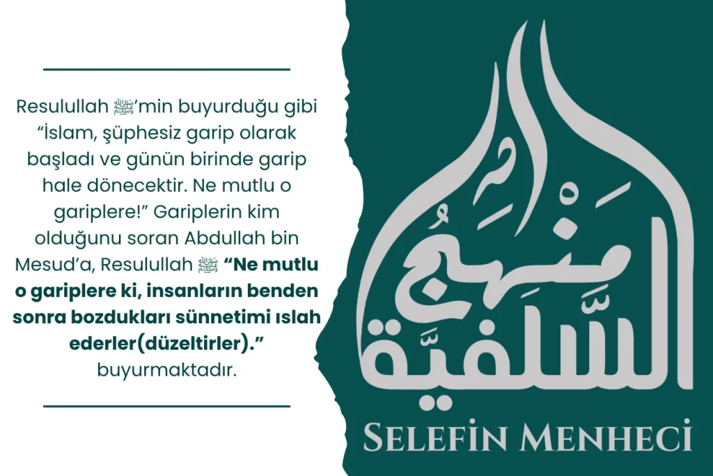 Mısır Hizbu’n-Nûr Partisi ve Selefilik Ne mutlu o gariplere hadisi